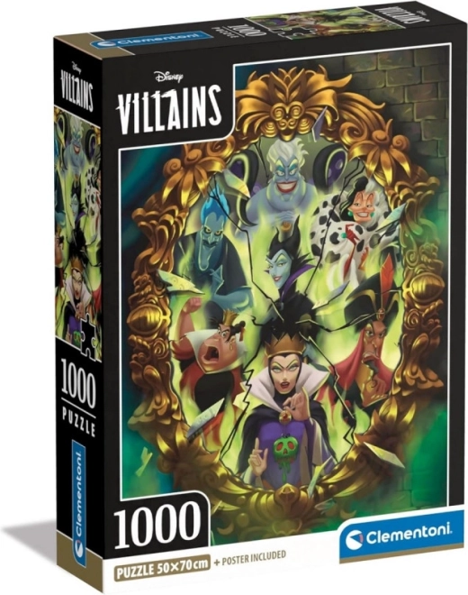 Pusle Disney Villains 1000 tükki, kompaktne