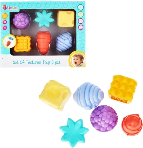Sensoorsete kujukeste komplekt – 6 tk