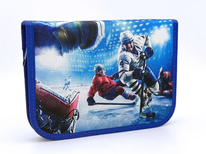 Concorde Pencil Case Ice Hockey, Blue