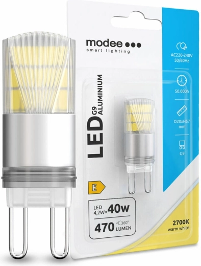 Modee LED Bulb G9 4.2 W Warm White