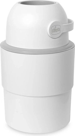 Chicco Odour Off telescopic diaper bin, white