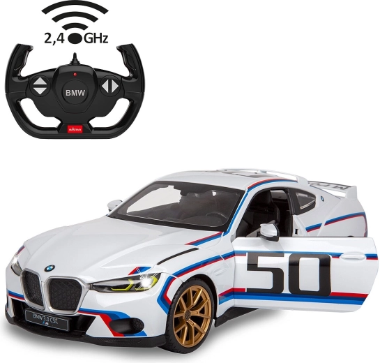 RC BMW 3.0 CSL car 1:14 white