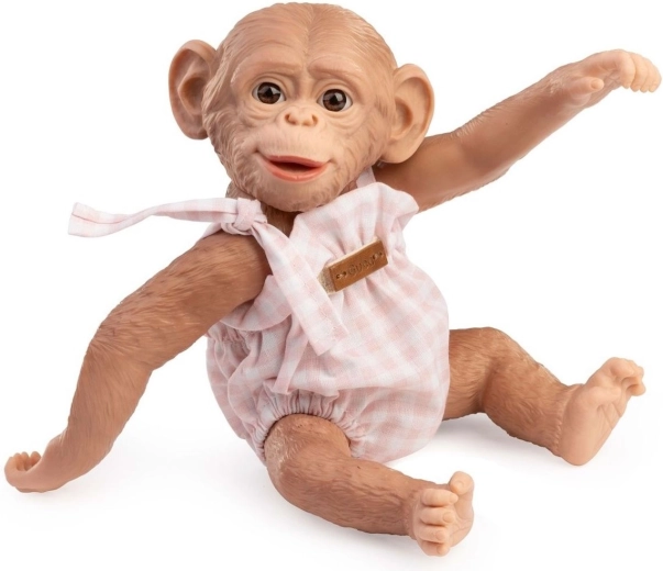 Guca Realistic Reborn Monkey Baby with Full-Vinyl Body 25 cm