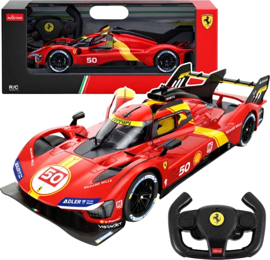Rastar Ferrari 499P RC car 1:24 red