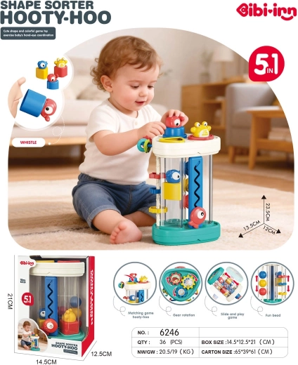 Mitmefunktsiooniline torn „kala” – sorter 5in1