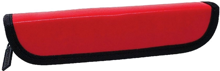Small faux-leather case with 4 loops, red