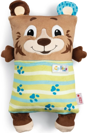Nici Cosidoos reversible plush teddy bear 30 × 20 cm