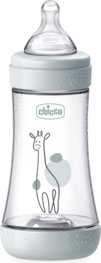 Chicco Perfect5 anti-colic baby bottle 240 ml, medium flow 2m+