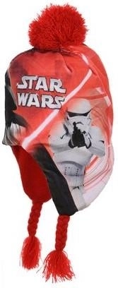 Punane Star Warsi peruukmüts – 1 tk