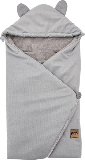 EKO car seat footmuff – grey