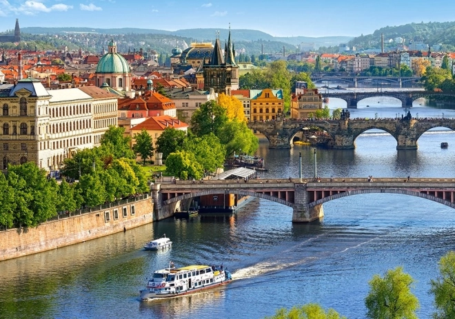 500-osaline pusle – vaade Praha sildadele