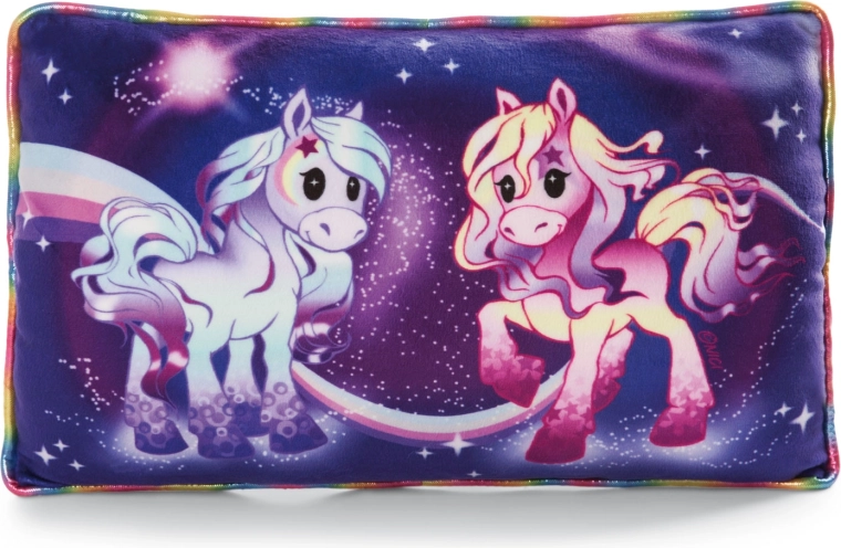 NICI Pony Stars pehme padi 43 × 25 cm