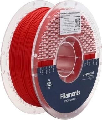 PLA Filament High Speed 1.75 mm, 1 kg, Red