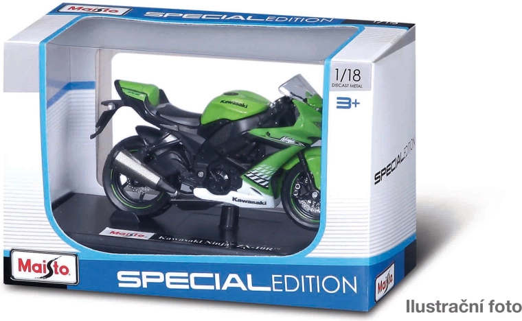 Maisto die-cast motorcycle model Wheelers 1:18 assorted