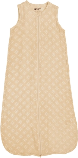 Lodger musliinist varrukateta magamiskott Hopper Tribe Muslin Sand 86/98