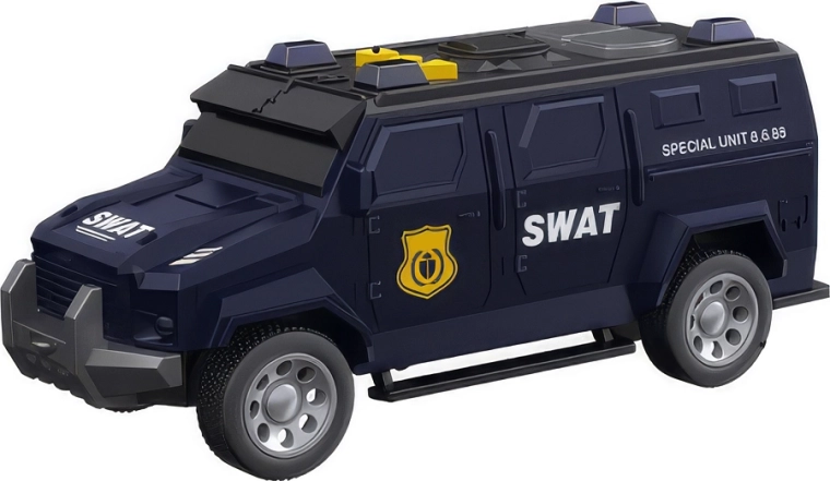 Police car with light and sound effects 16.5 cm