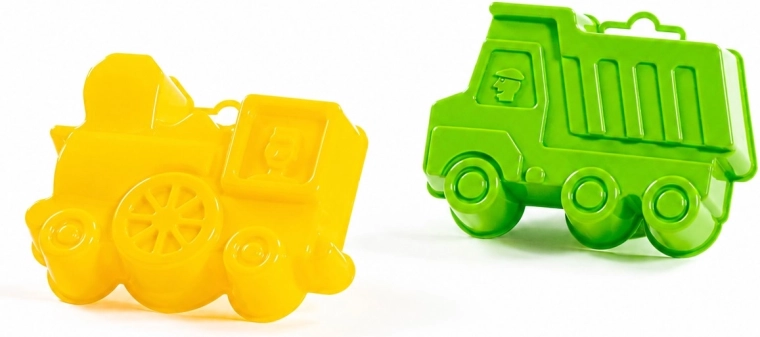Sand mold in the shape of a train or a truck - 1 piece