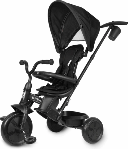QPlay Elite Platinum tricycle black