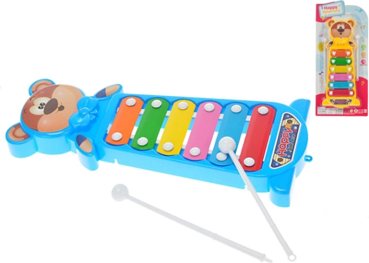 Bear Xylophone 28 cm – musical toy for kids