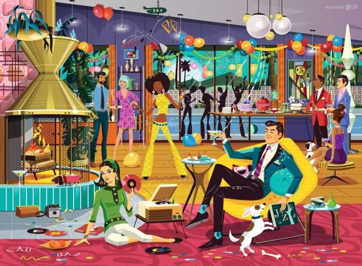 Ravensburgeri pusle Jazzy! Peoaeg 500 tükki