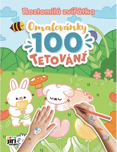 Värviraamat ja 100 tätoveeringut: armsad loomad
