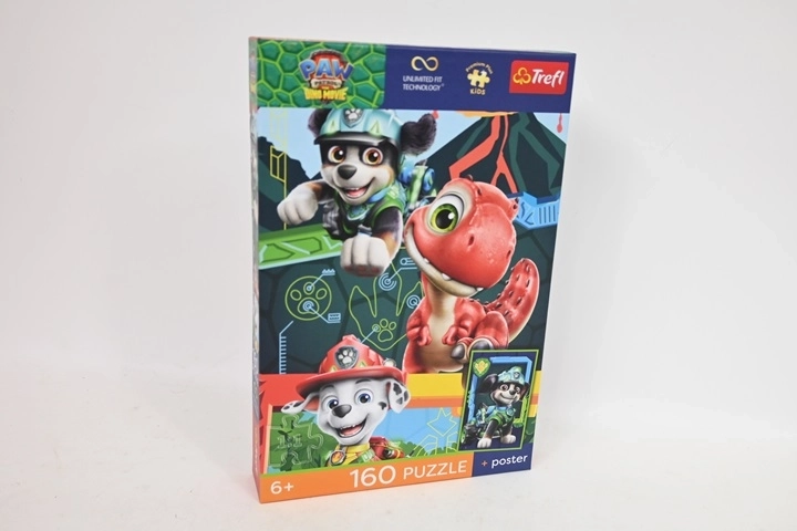 Trefl Premium Plus Kids pusle Dino seiklus (Käpapatrull) 160 tükki