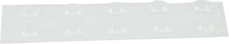 Self-adhesive clear hemispherical bumpers 6.4 × 1.6 mm (10 pcs) BS-40