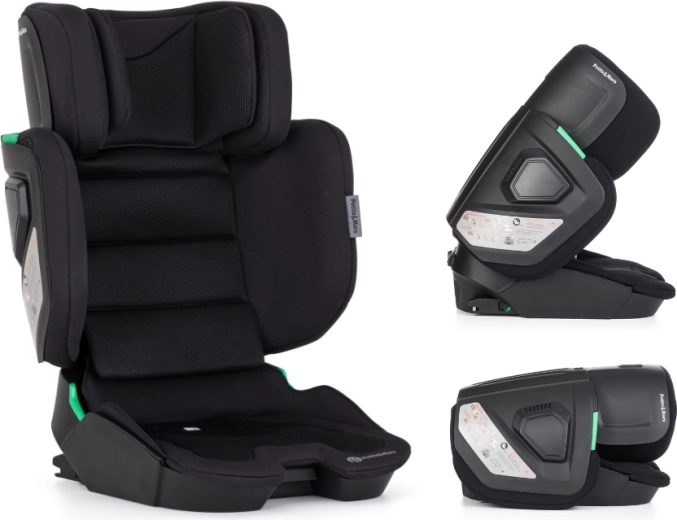 Petite&Mars turvatool Flex Pro i-Size Coal Black Air 100–150 cm