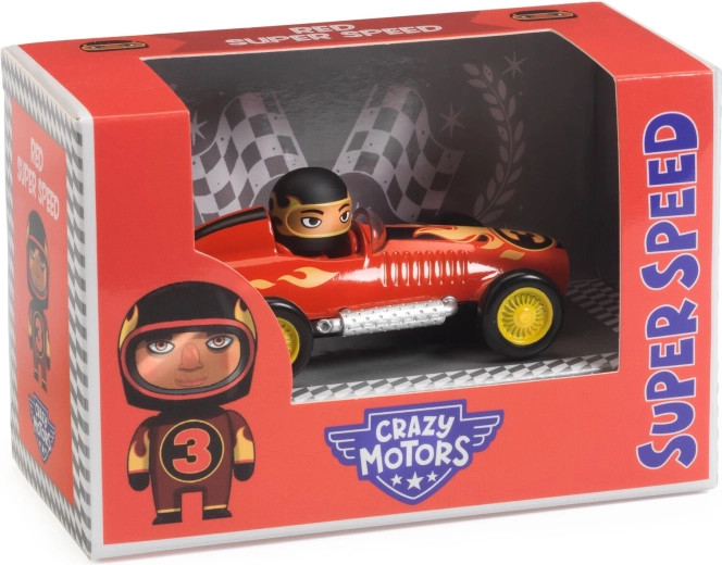 Djeco Crazy Motors autoke Red Super Speed