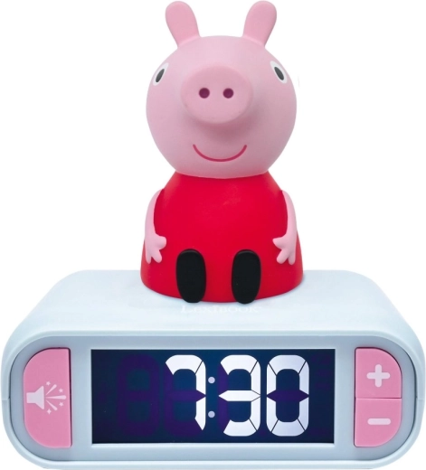 Lexibooki äratuskell Põrsas Peppa helendava figuuriga
