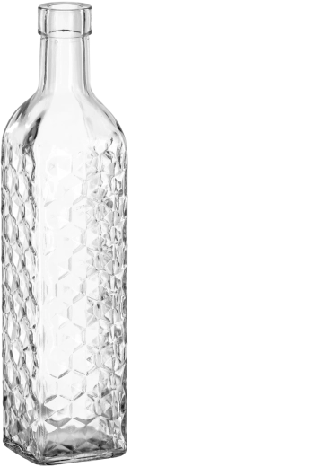 Ribiline pudel 500 ml metallist keeratava korgiga 28 mm
