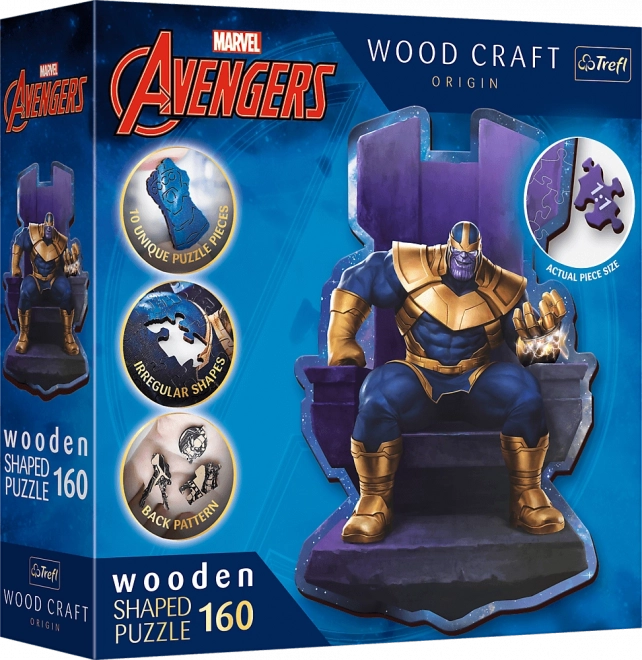 Wooden MARVEL Heroes Puzzle – 160 Pieces