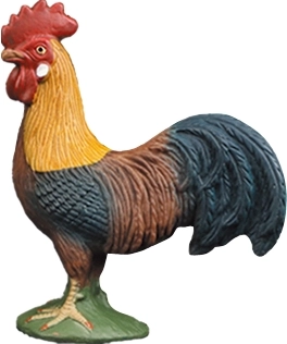 BALULU Rooster Figurine