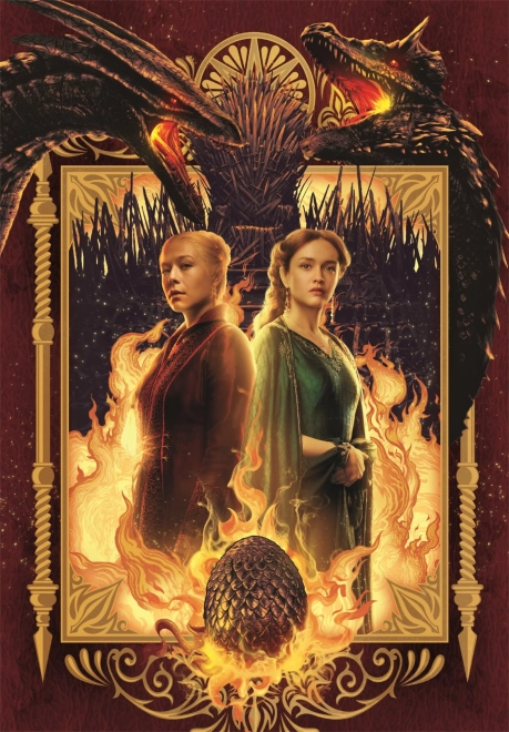 Puzzle 1000 tükki House of the Dragon compact – CLEMENTONI