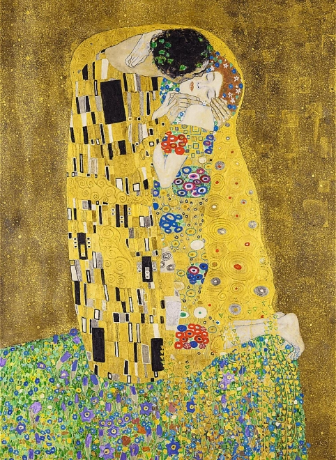 Puidust pusle Gustav Klimt – Suudlus, 200 tükki
