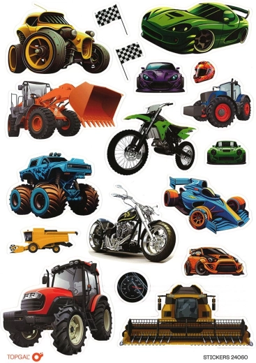 Moto kleepsud Topgal Stickers