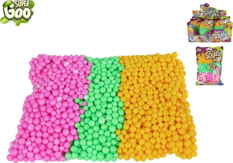 Super Goo foamy rainbow modeling clay 33 g