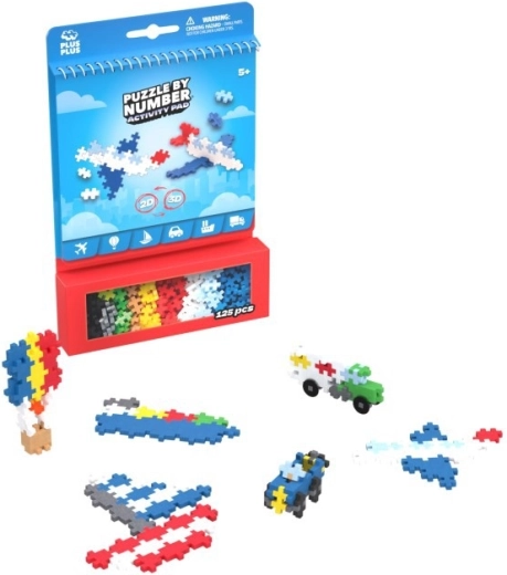 Plus-Plus Activity Transport – loominguline ehituskomplekt 12 in 1