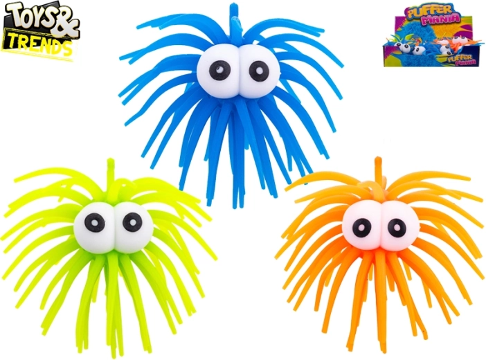 Veniv stressivastane pall suurte silmadega Toys & Trends 4 cm