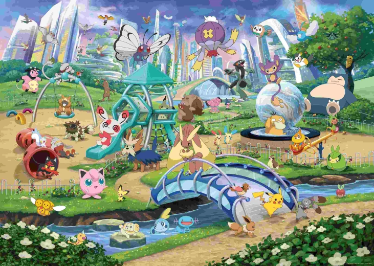 Ravensburgeri pusle Pokémon Breakout 1, 1000 tükki
