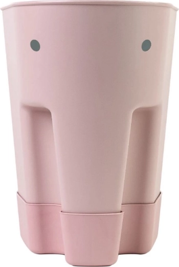 Shnuggle Ellie vannimänguasjade hoiukorv, blush pink