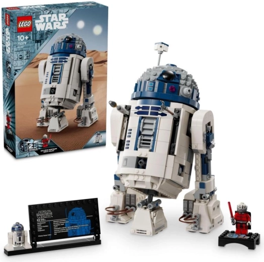 LEGO STAR WARS R2-D2 ehituskomplekt väljapanekuks ja mängimiseks