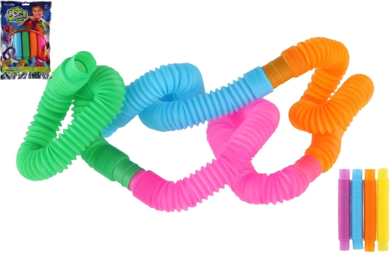 Sensoorsed pop-torud – komplekt 4 tk, venitatav ja ühendatav ehituskomplekt