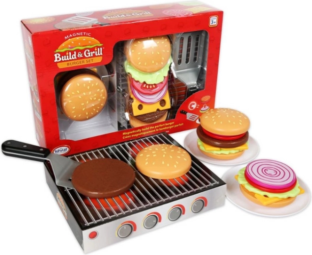 MalBlo magnetiline burgerite komplekt