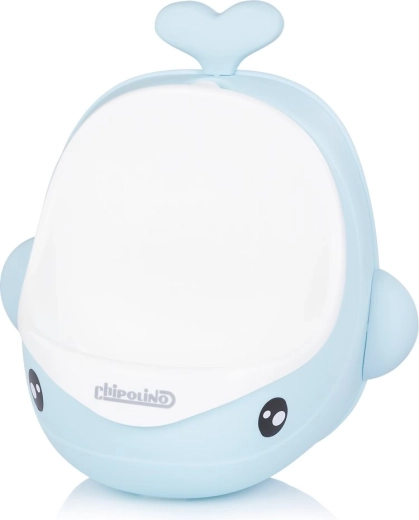 Chipolino laste seinale kinnitatav pissuaar Whale, sinine