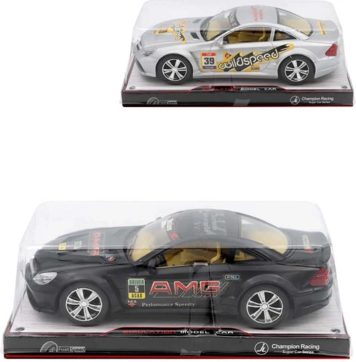 Sportlik võidusõiduauto hoorattaveoga 25 cm blisterpakendis – 1 tk