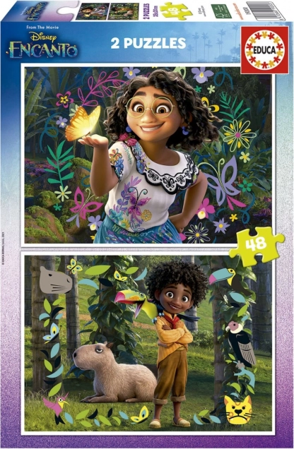 Puzzle Encanto 2×48 tükki