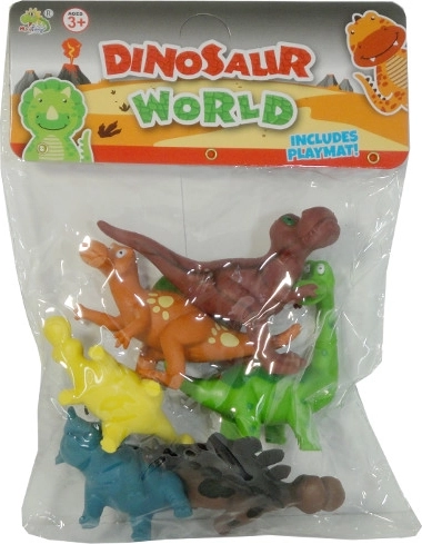Dinosaur Figure Set for Kids (6 pcs)