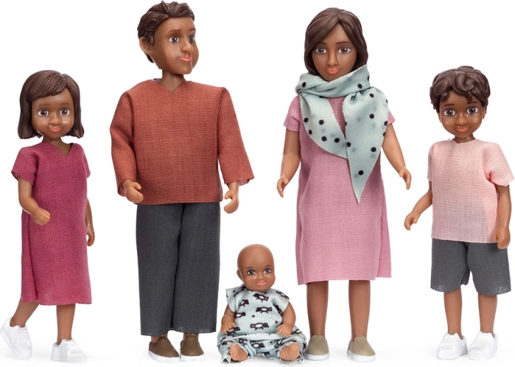 Lundby Nikki dollhouse figure set (5 pcs)