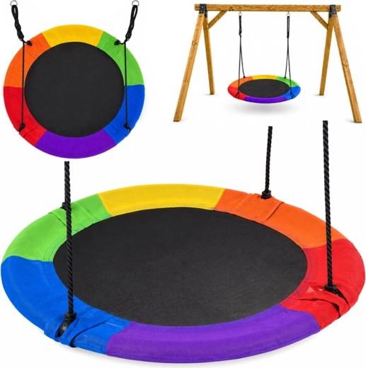 Ümmargune „toonekurepesa“ kiik 100 cm, kandevõime 250 kg